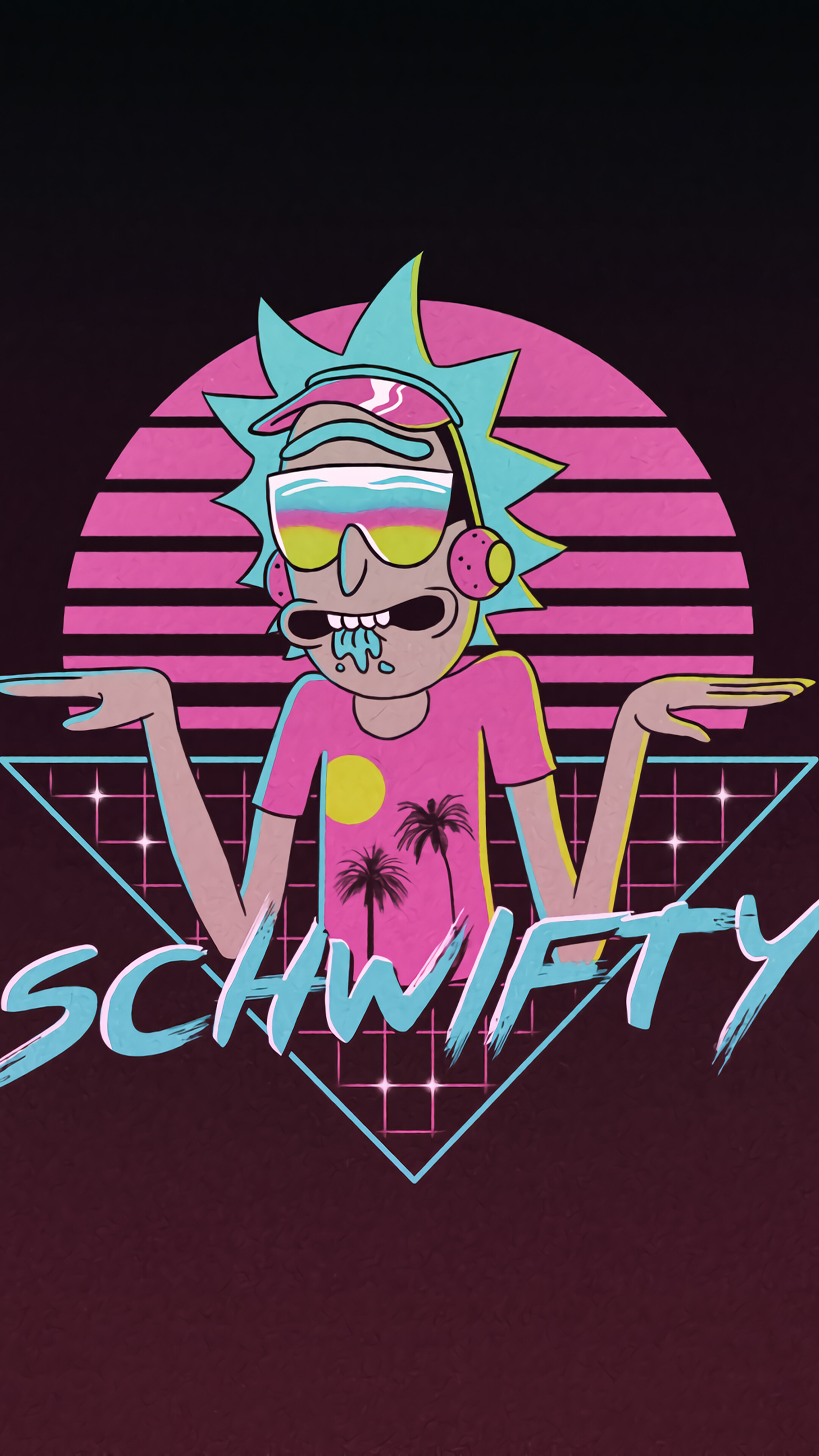 Schwifty, Rick Sanchez, , 4k Iphone 10,7,6s,6 Hd Wallpapers, - Rick And Morty Profile , HD Wallpaper & Backgrounds