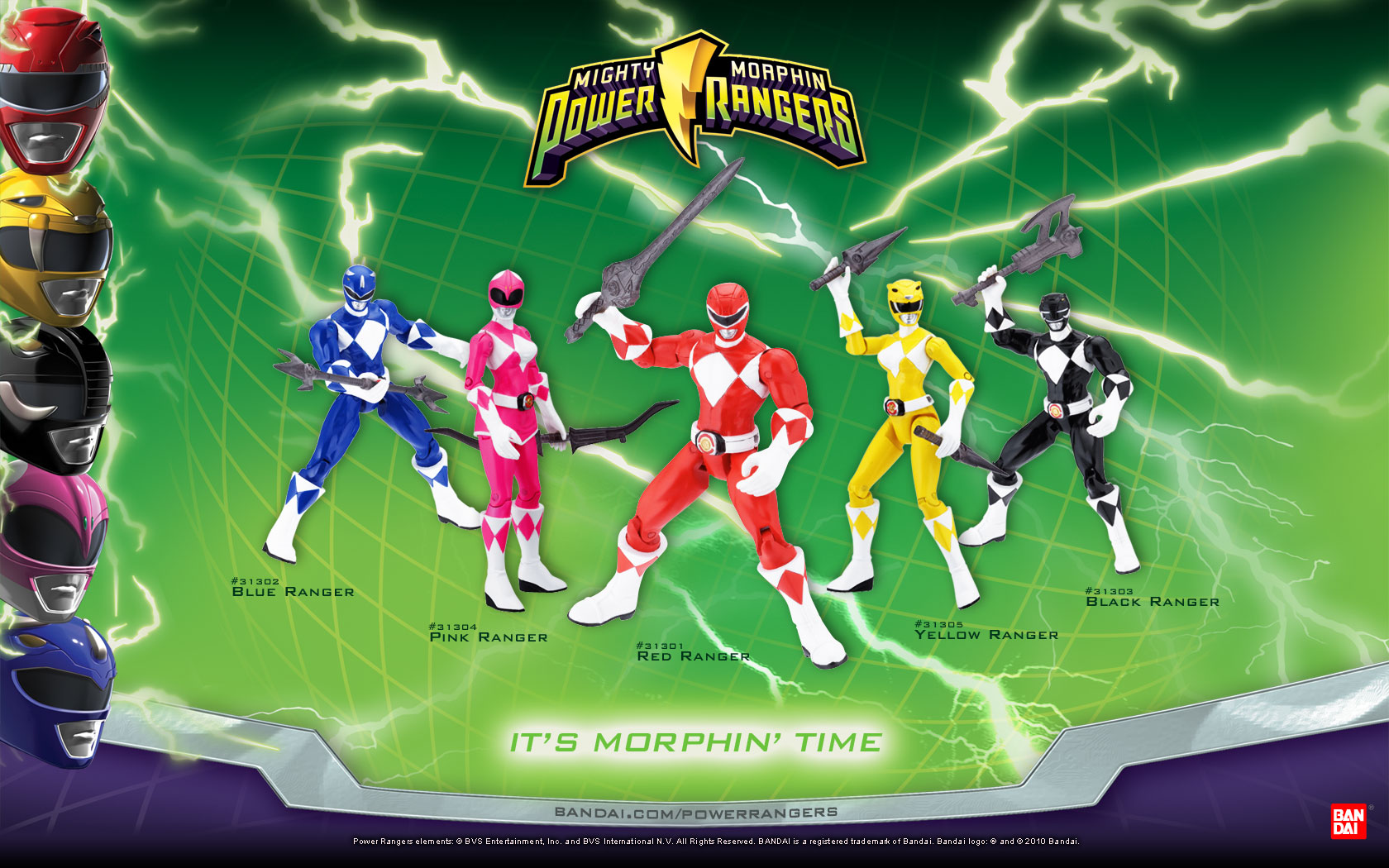 Mighty Morphin Power Rangers 2010 Logo , HD Wallpaper & Backgrounds