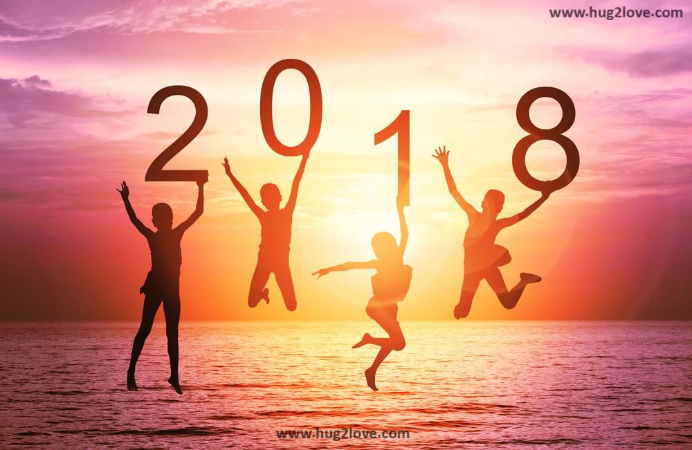 Happy New Year 2018 Hd , HD Wallpaper & Backgrounds
