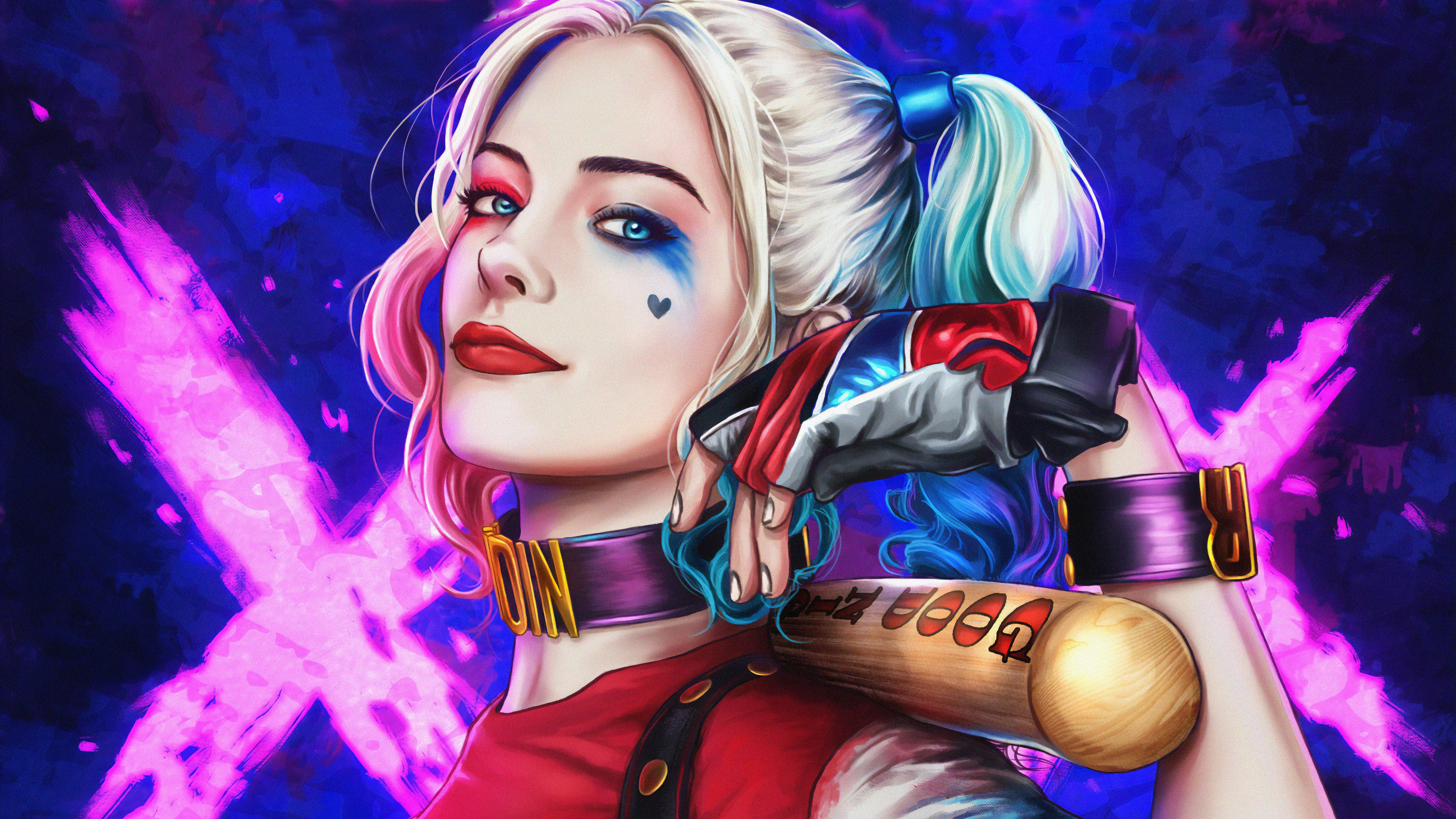 Harley Quinn Wallpaper 4k , HD Wallpaper & Backgrounds