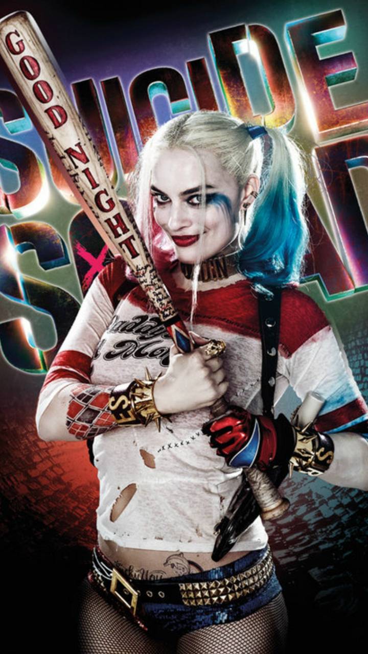 Harley Quinn Wallpaper Iphone - Harley Quinn Hd Wallpaper For Mobile , HD Wallpaper & Backgrounds