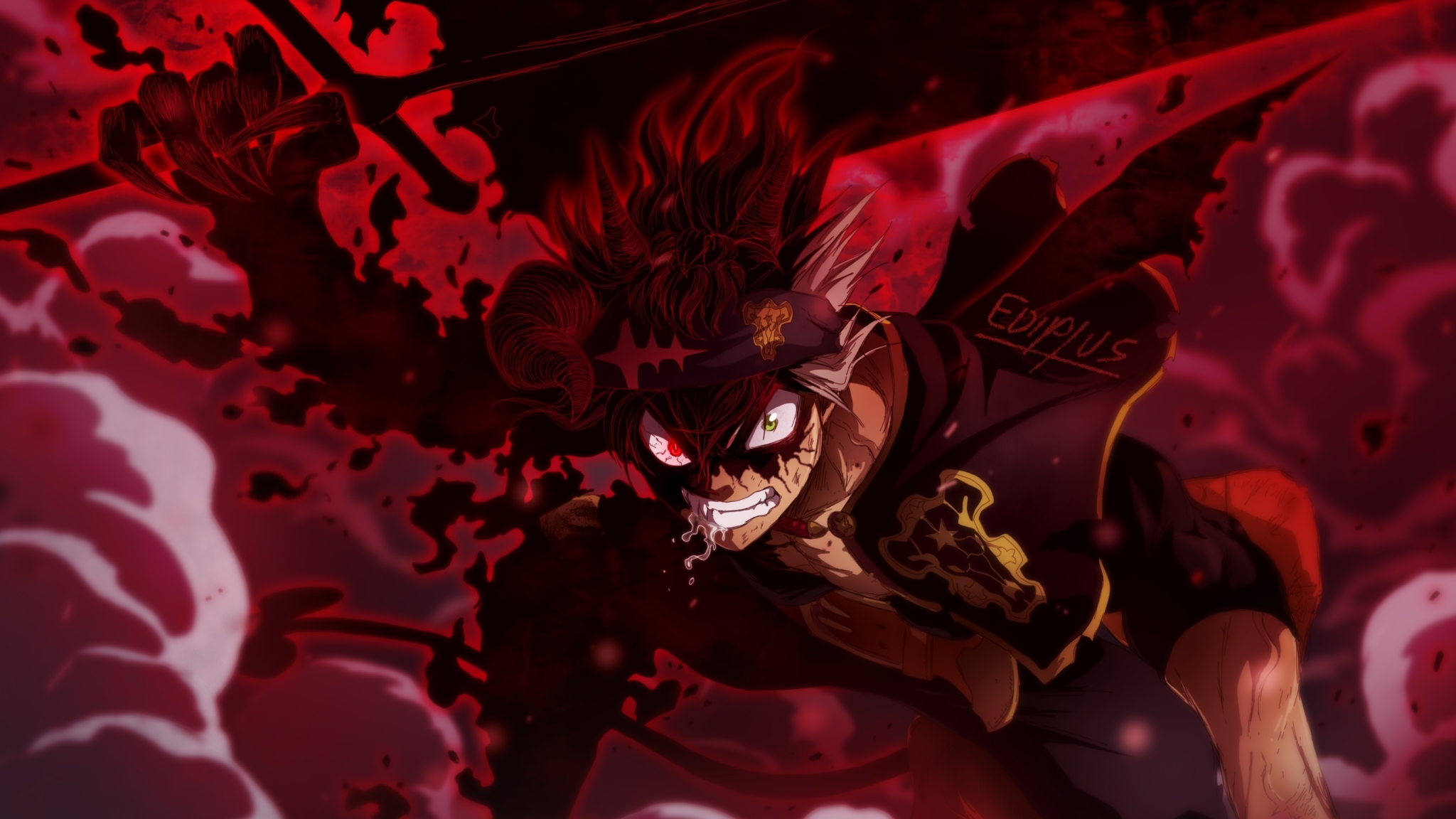 Black Clover Asta New Form , HD Wallpaper & Backgrounds