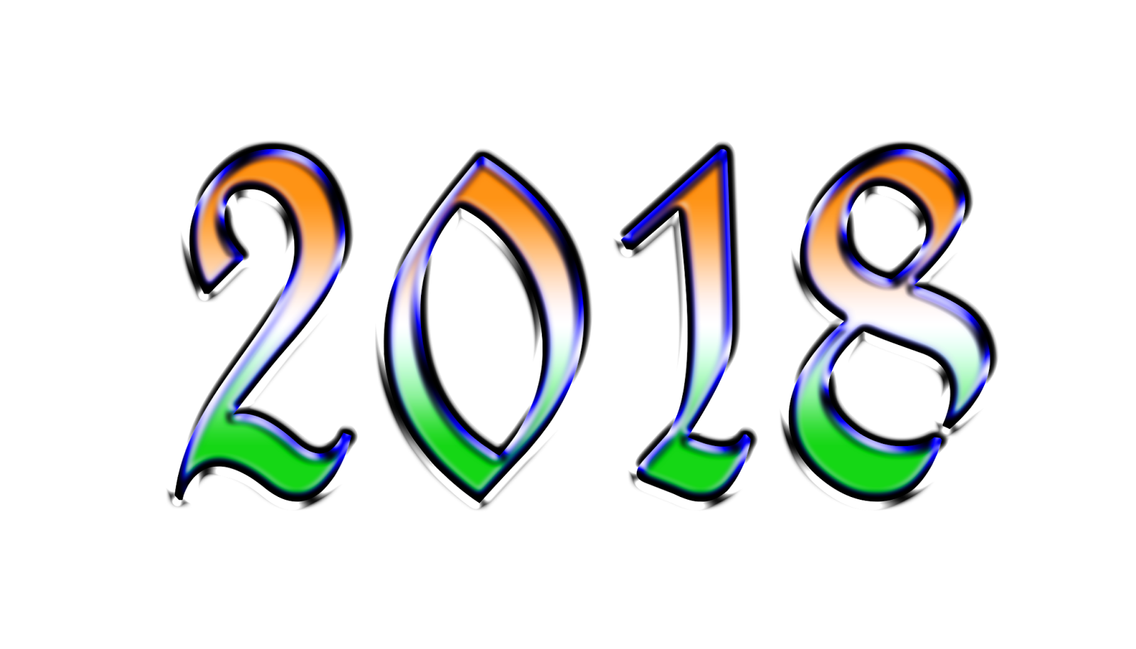 New Year Desktop Wallpaper Free 2018 Clip Art , HD Wallpaper & Backgrounds