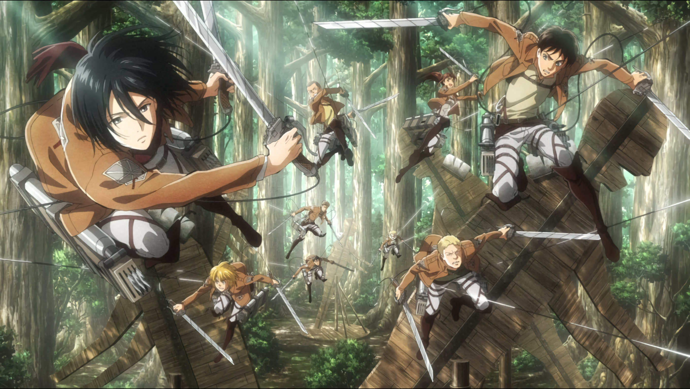 Shingeki No Kyojin Wallpaper - Attack On Titan Season 3 Part 2 , HD Wallpaper & Backgrounds
