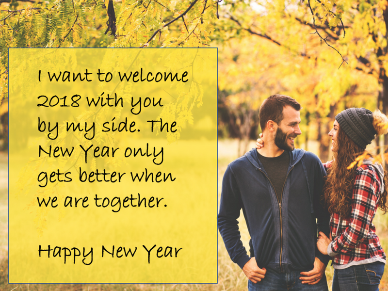 Happy New Year Wish For Life Partner , HD Wallpaper & Backgrounds