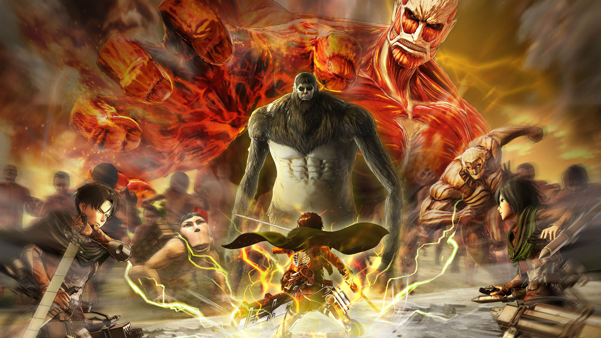 Free Attack On Titan 2 Wallpaper In - Aot 2 Final Battle , HD Wallpaper & Backgrounds