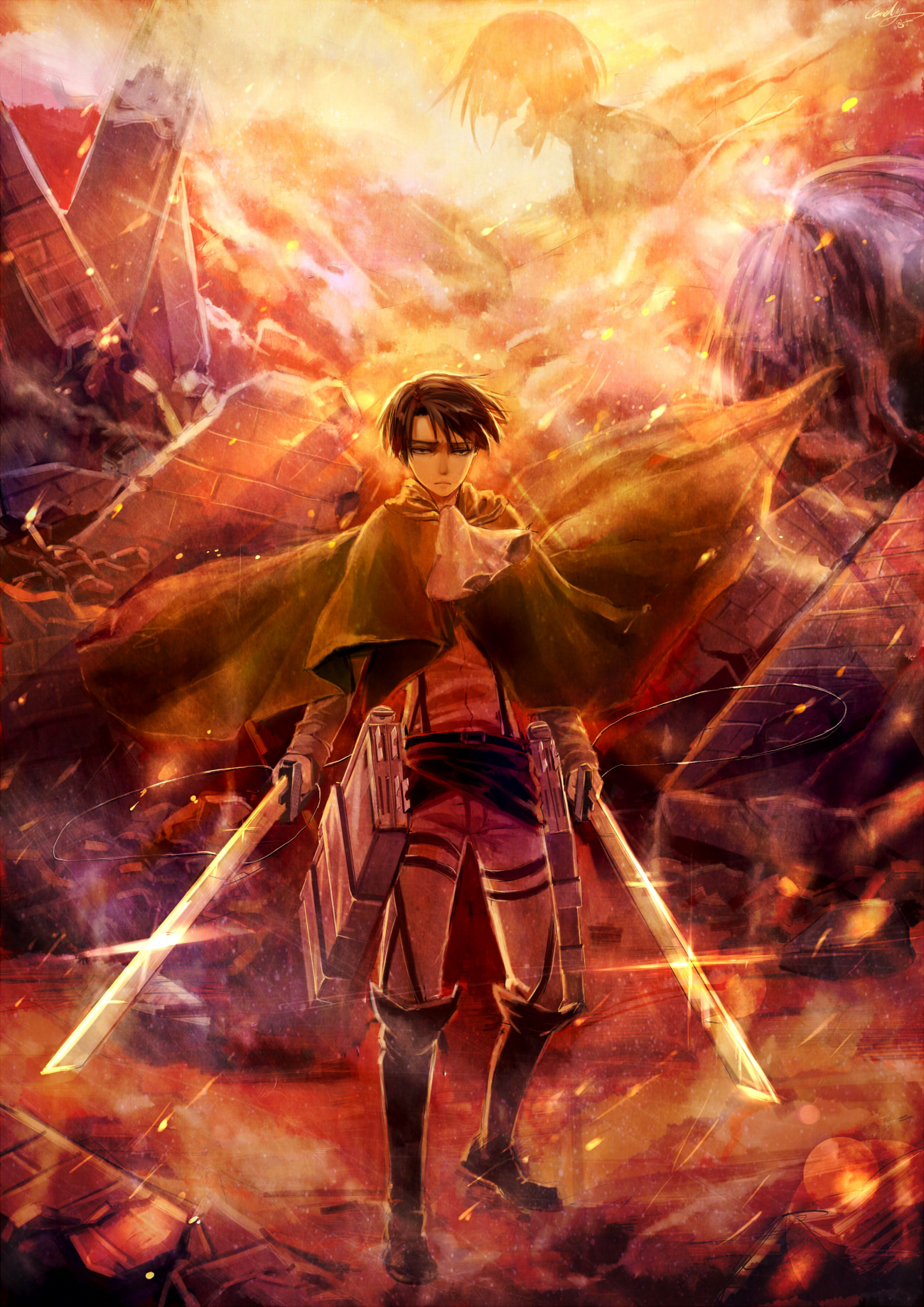 Attack On Titan Phone , HD Wallpaper & Backgrounds