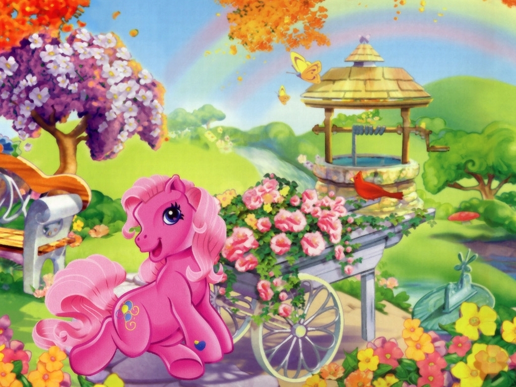My Little Pony Wallpaper - My Little Pony Background Classic , HD Wallpaper & Backgrounds