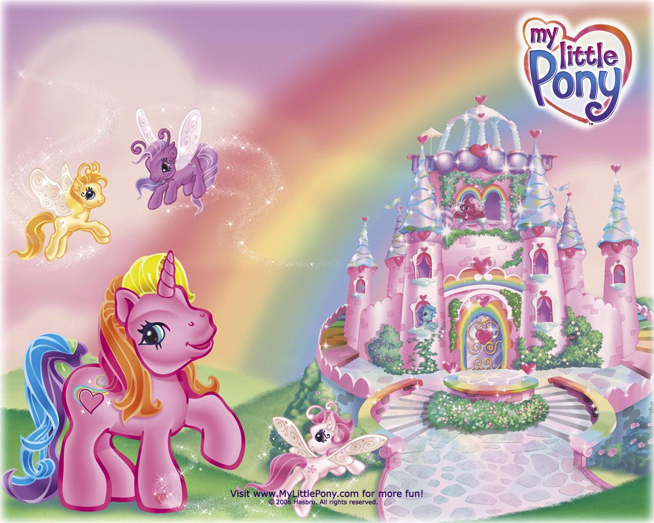 My Little Pony - Little Pony 7th Birthday Invitation , HD Wallpaper & Backgrounds