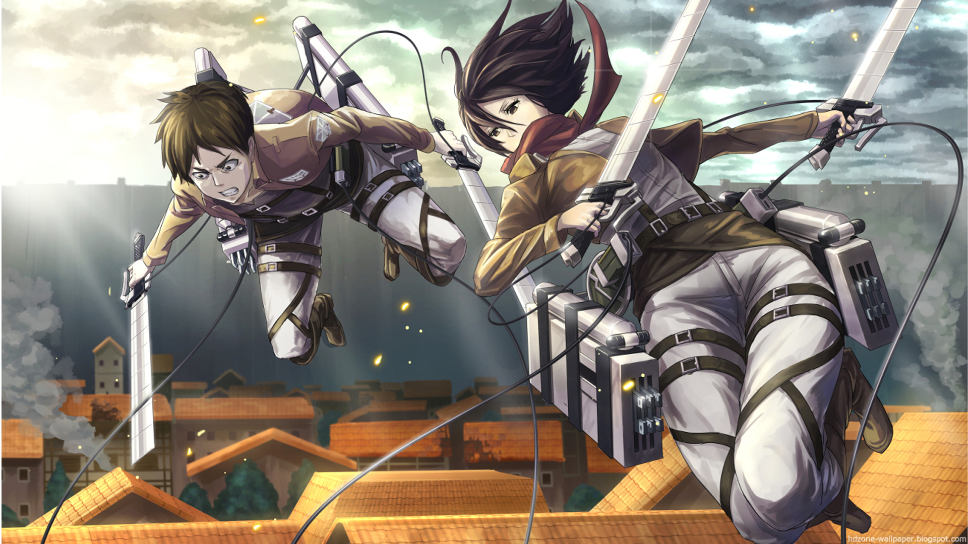 Attack On Titan Wallpaper - Attack On Titan Killing Titans , HD Wallpaper & Backgrounds