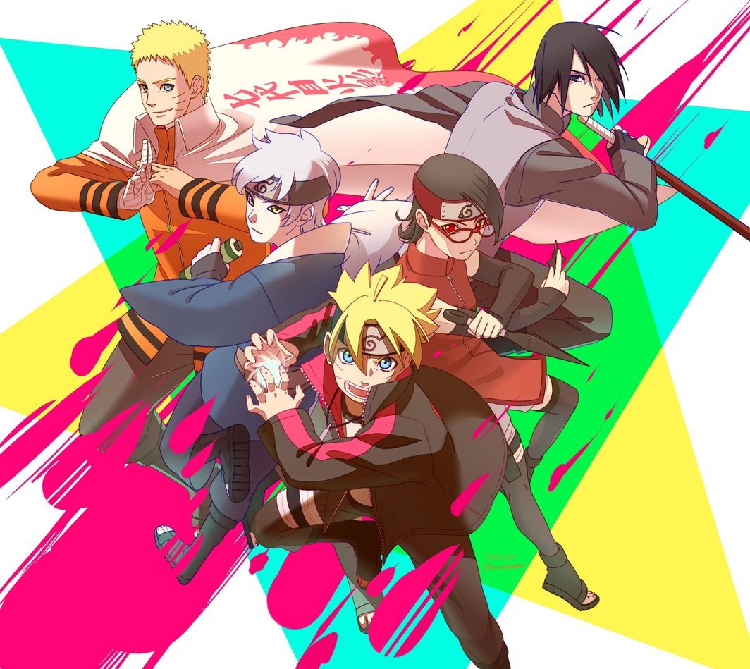 Wallpaper Boruto Uzumaki - Naruto Boruto Sasuke Sarada , HD Wallpaper & Backgrounds