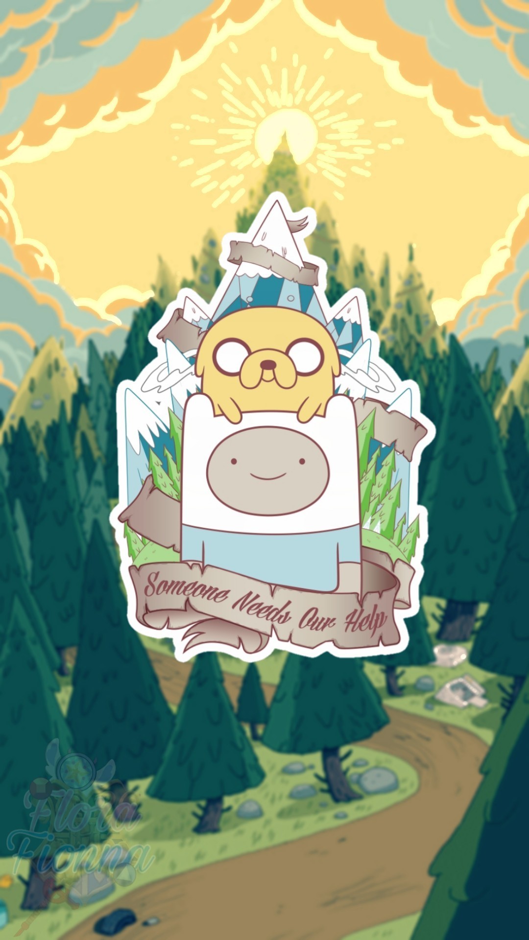 Aesthetic Adventure Time Wallpaper Mobile, Top Wallpaper - Adventure Time Wallpaper Phone , HD Wallpaper & Backgrounds