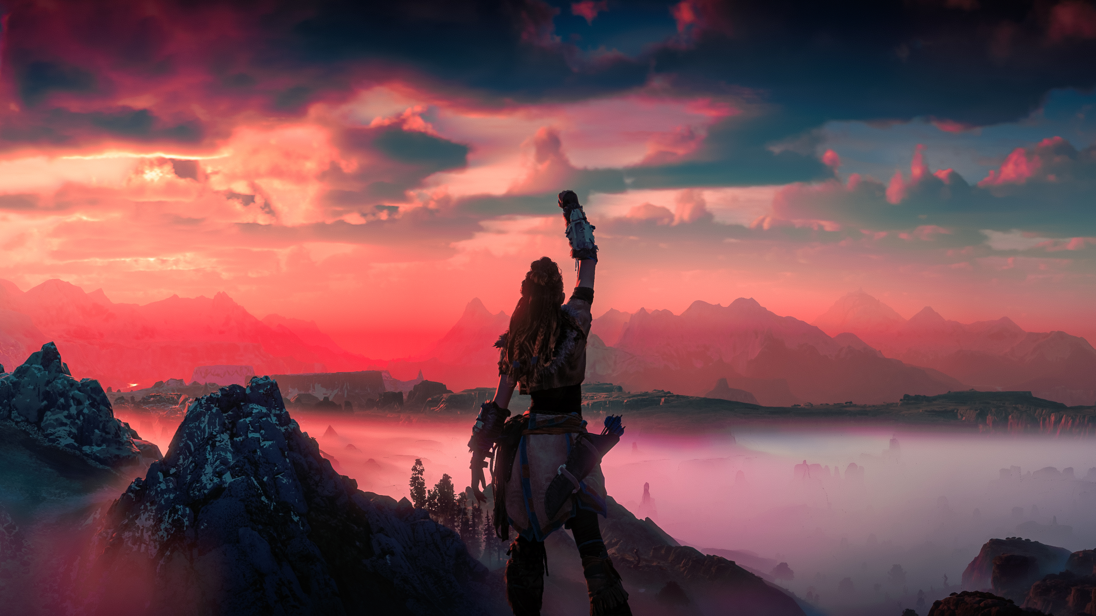 Horizon Zero Dawn Victory 4k - Horizon Zero Dawn 4k , HD Wallpaper & Backgrounds