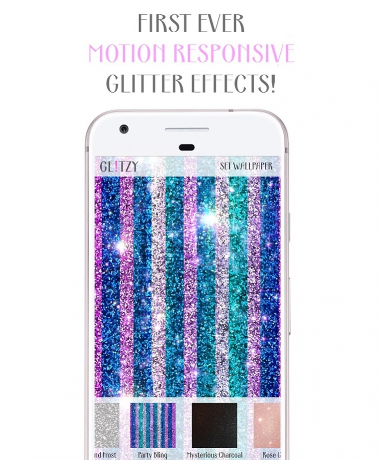 Glitter Live Wallpaper - Glitzy App , HD Wallpaper & Backgrounds