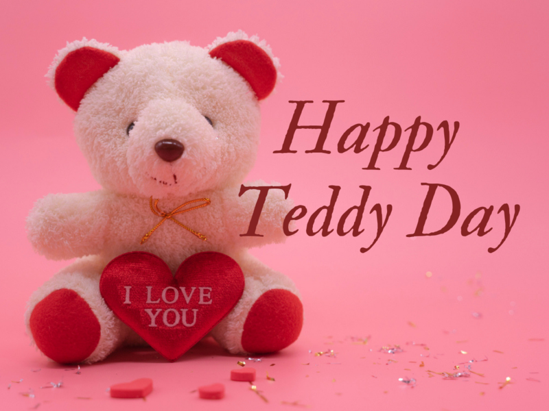 Happy Teddy Day - Happy Teddy Day Quotes , HD Wallpaper & Backgrounds