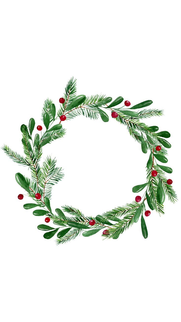 Christmas Wreath Art , HD Wallpaper & Backgrounds
