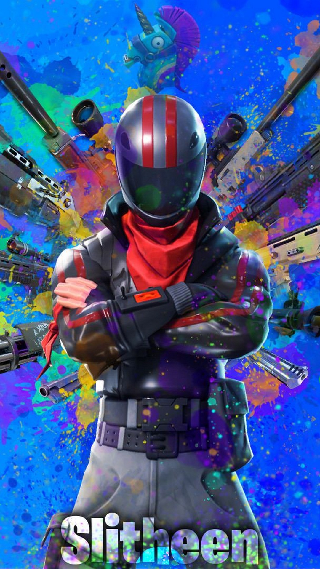 Fortnite Wallpaper For Phones With High-resolution - Huawei P Smart 2019 Fortnite , HD Wallpaper & Backgrounds