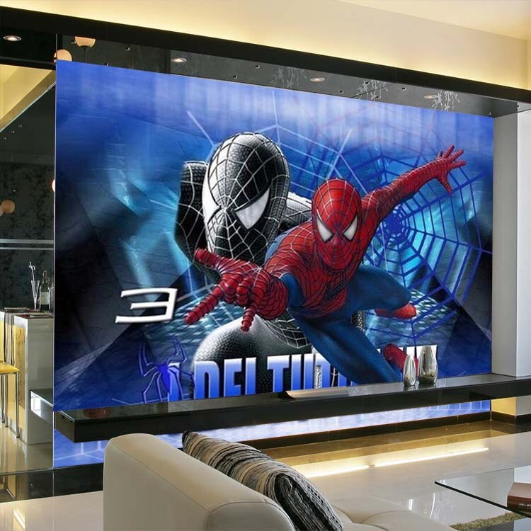 Modern Spiderman Bedroom , HD Wallpaper & Backgrounds