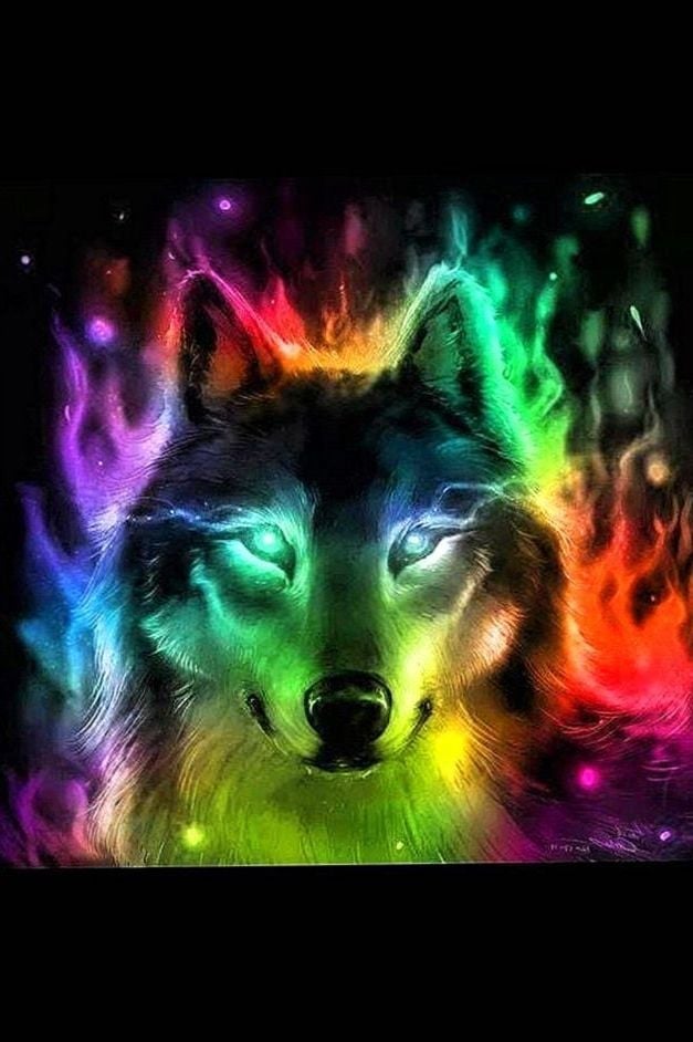 Really Cool Wolf Wallpapers - Cool Wolf , HD Wallpaper & Backgrounds