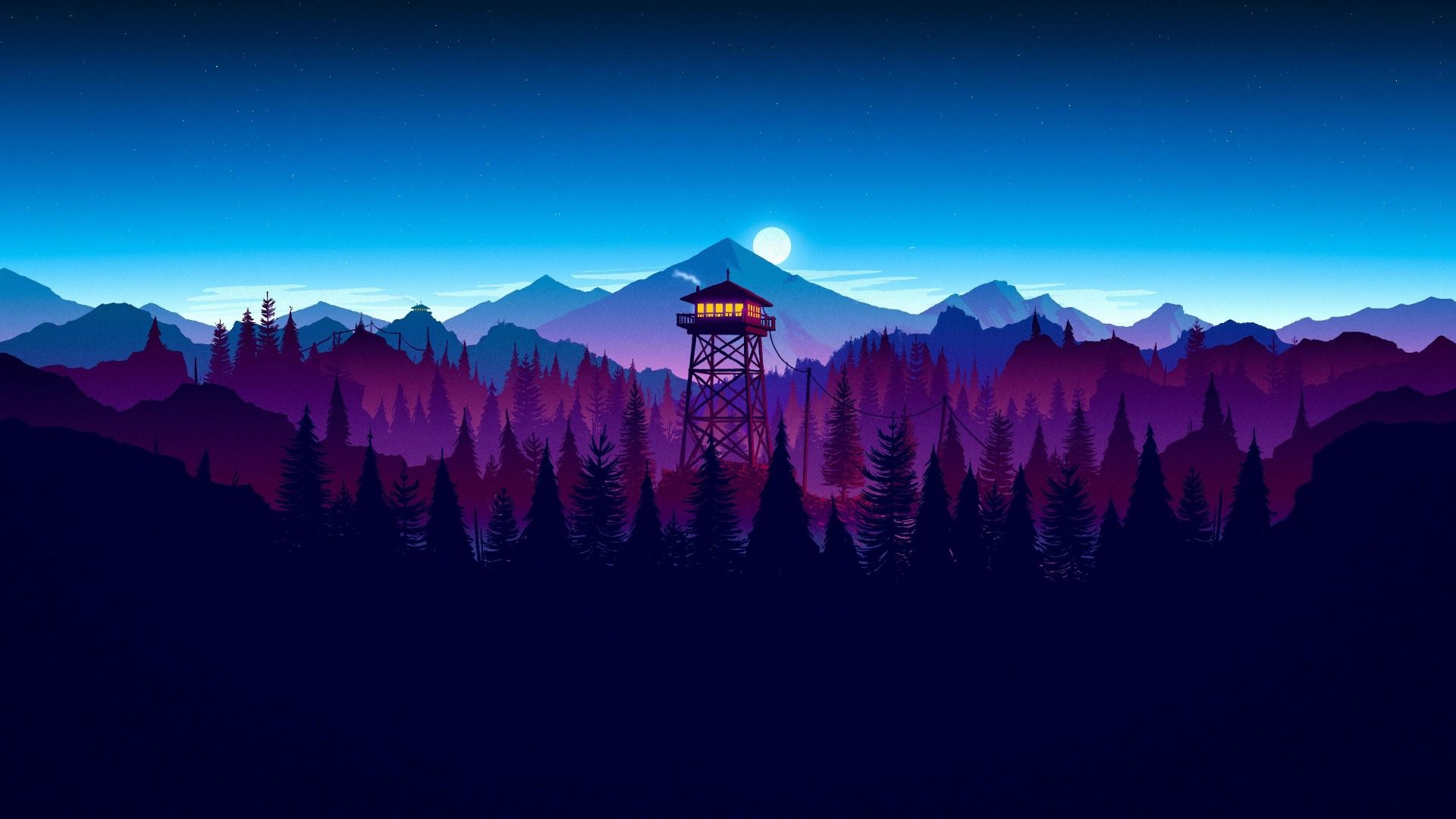 Firewatch Wallpaper 4k , HD Wallpaper & Backgrounds