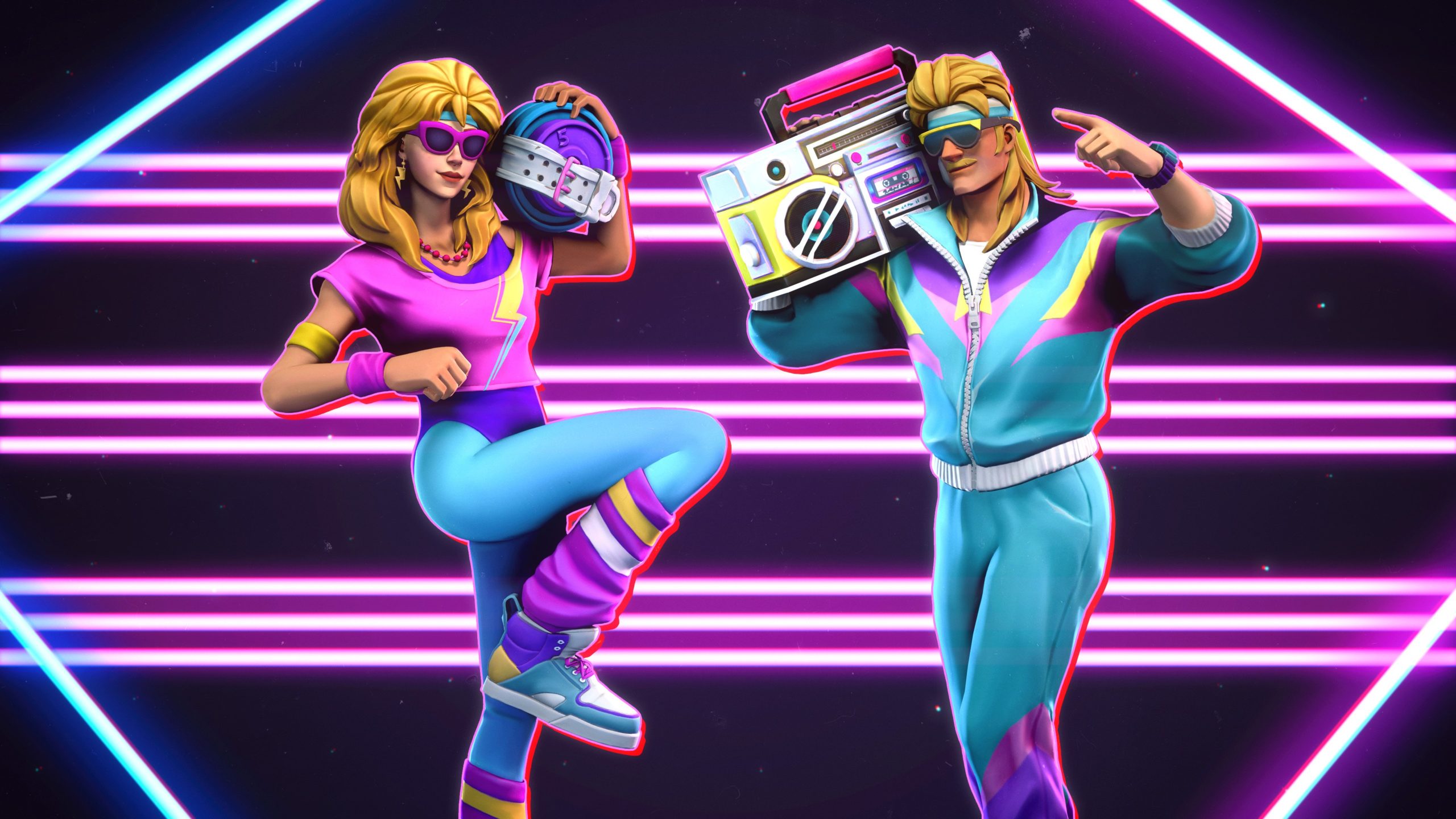 Fortnite Chapter 2 Cool Wallpaper - Fortnite Spandex Squad , HD Wallpaper & Backgrounds