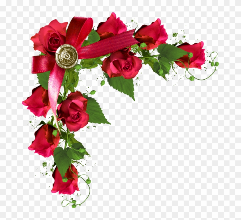 Rose Flower Desktop Wallpaper Clip Art - Wedding Flower Background Png , HD Wallpaper & Backgrounds