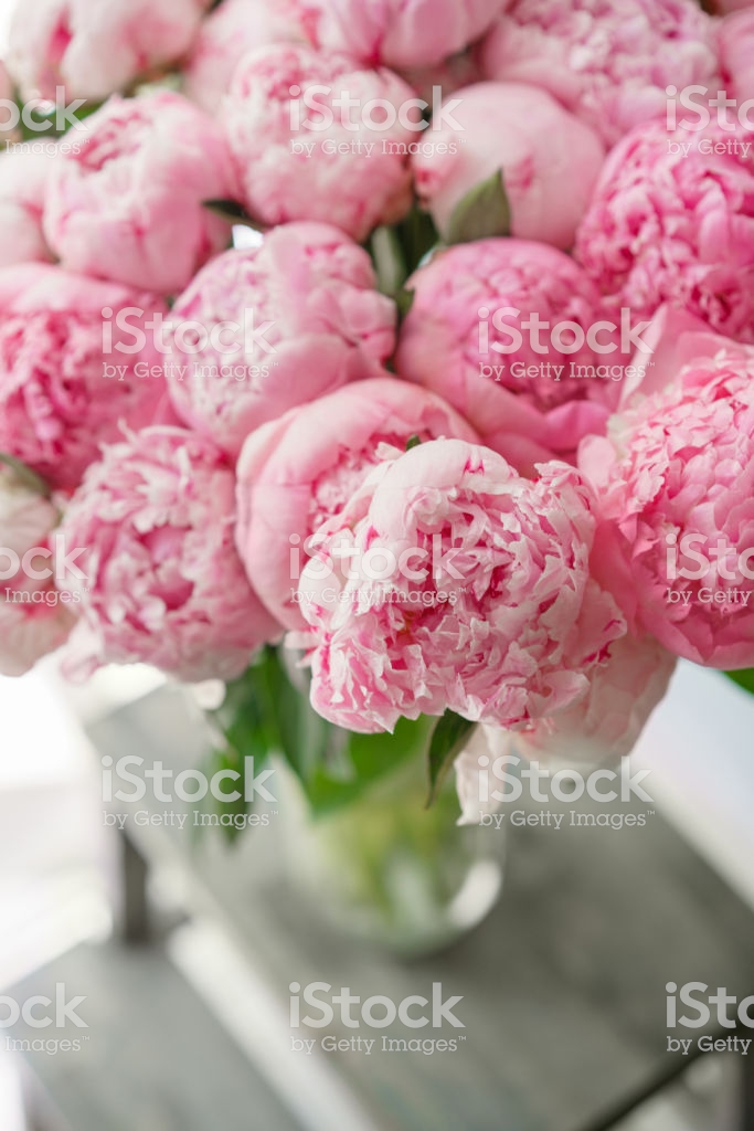 Beautiful Bouquet Of Pink Peonies - Bouquet Of Peonies , HD Wallpaper & Backgrounds