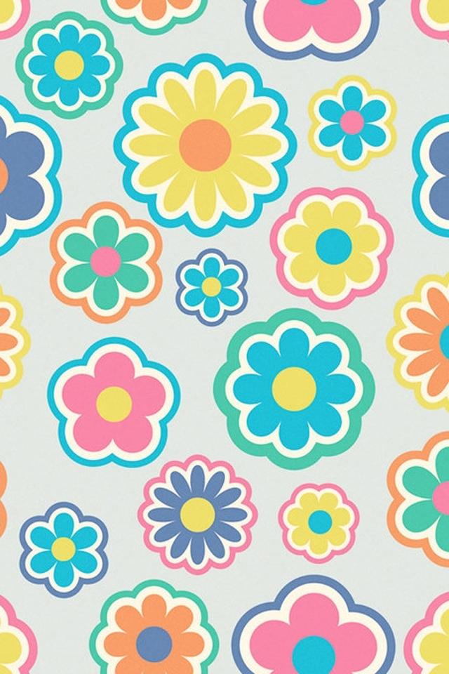 Lovely Flower Patterns - Vector Pattern , HD Wallpaper & Backgrounds