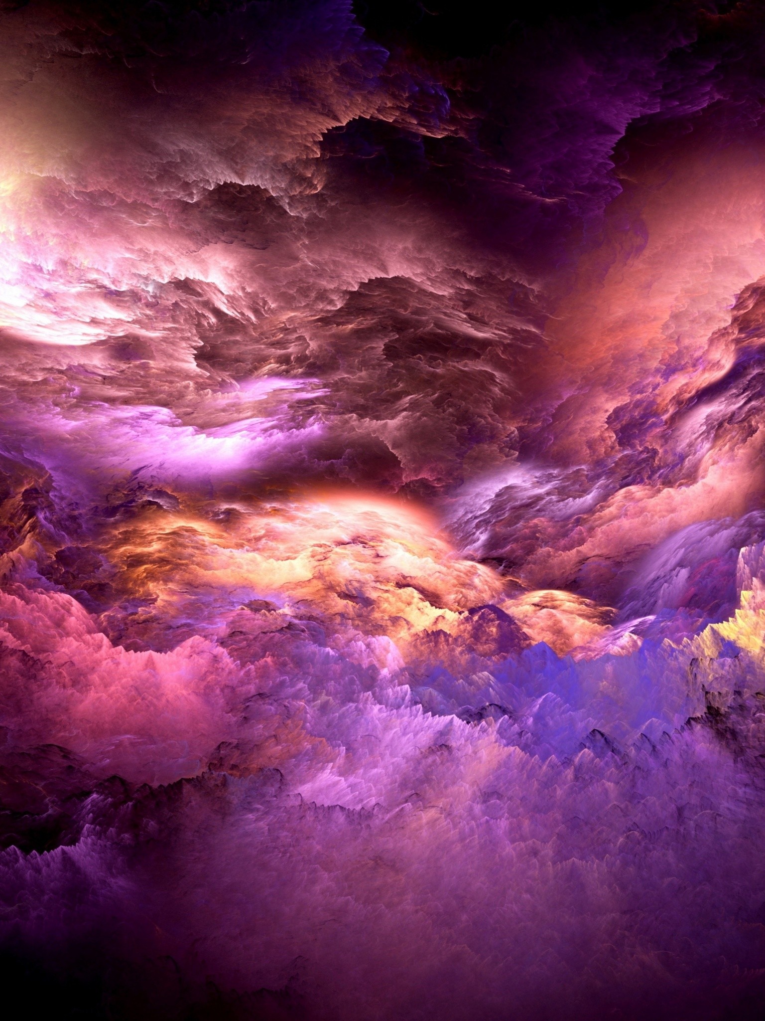 Abstract 3d Graphic Wallpaper - Abstract Clouds , HD Wallpaper & Backgrounds