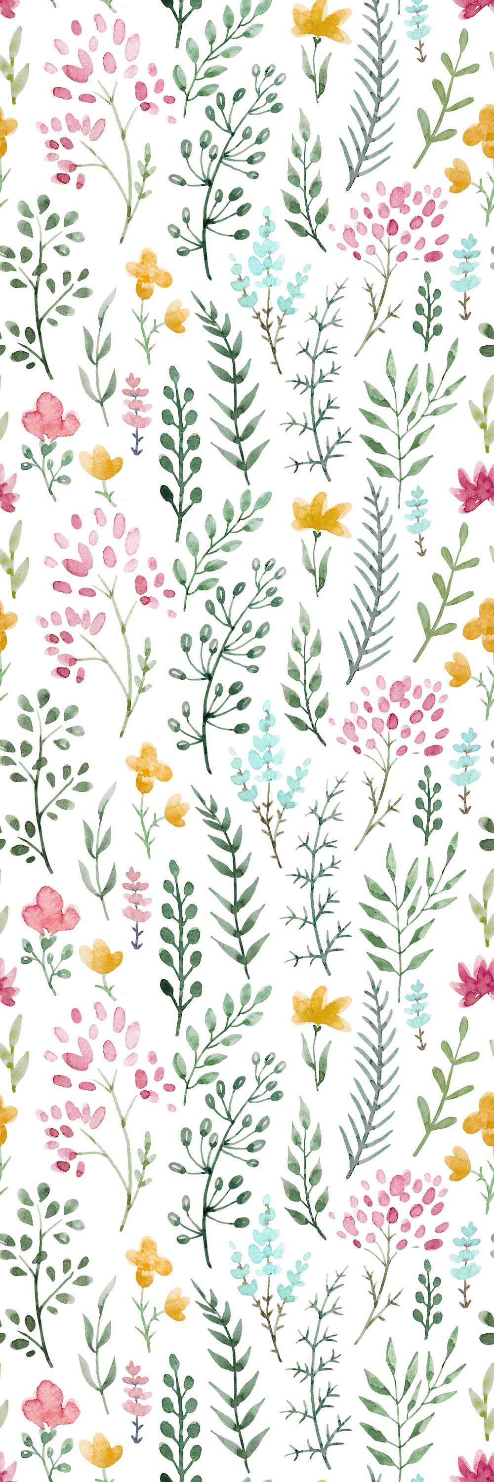 Watercolor Cute Floral , HD Wallpaper & Backgrounds