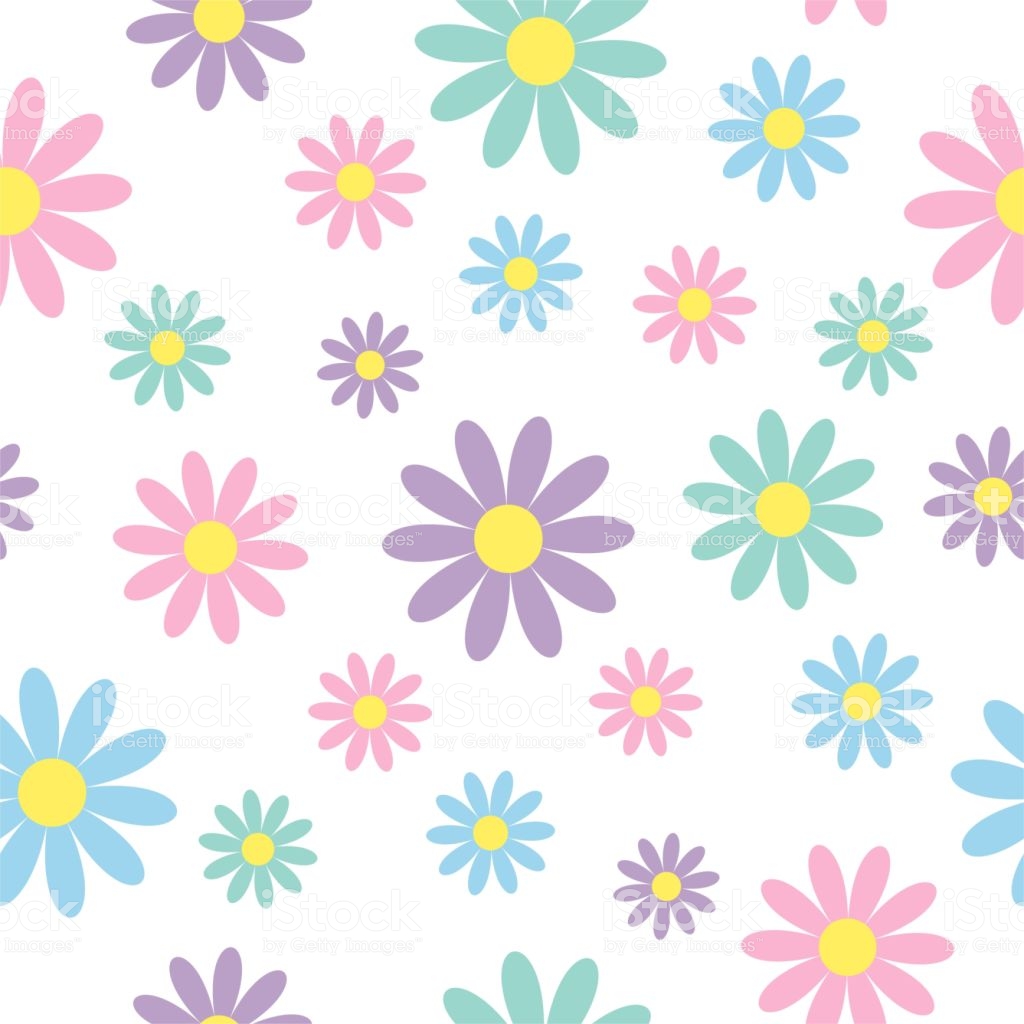 Cute Flowers Pattern , HD Wallpaper & Backgrounds