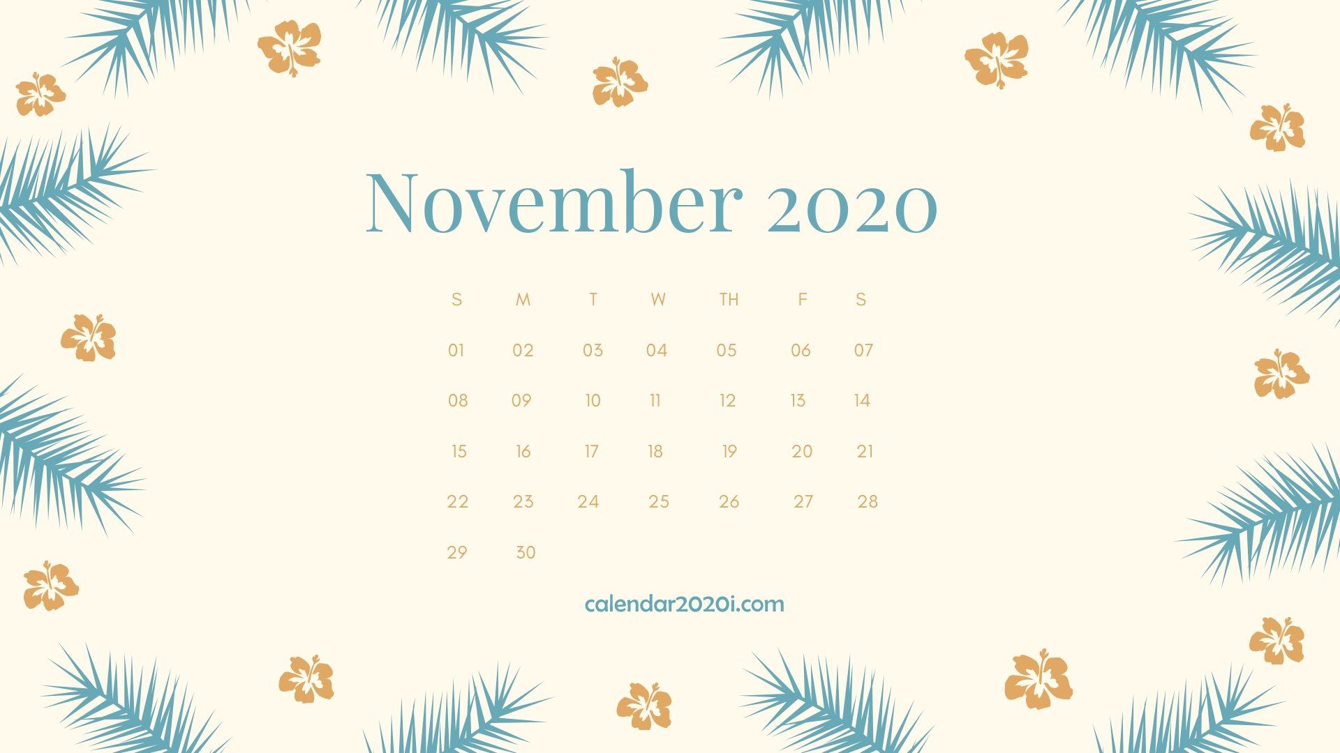 Calendar Monthly Hd Wallpaper - November Wallpaper Calendar 2020 , HD Wallpaper & Backgrounds