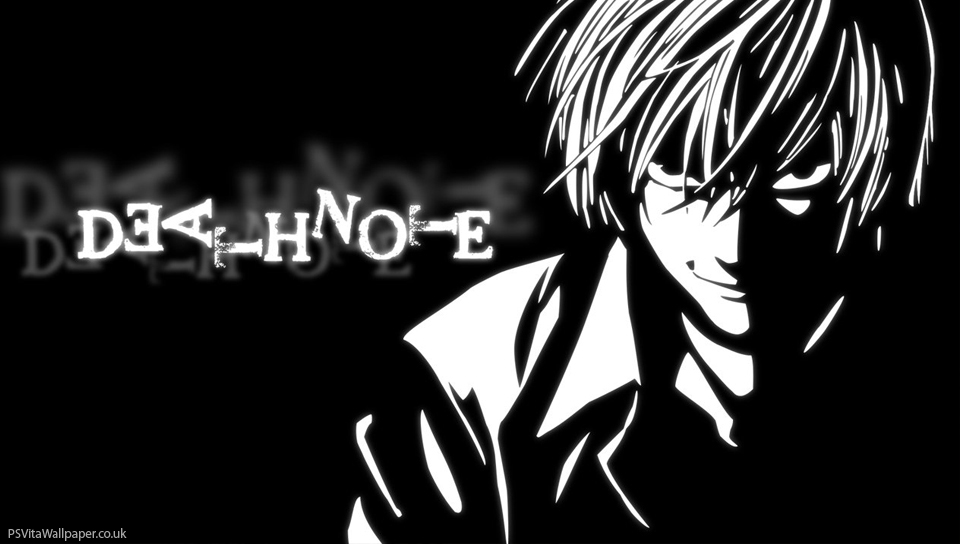 Death Note Ps Vita Wallpaper - Psp Wallpaper Death Note , HD Wallpaper & Backgrounds