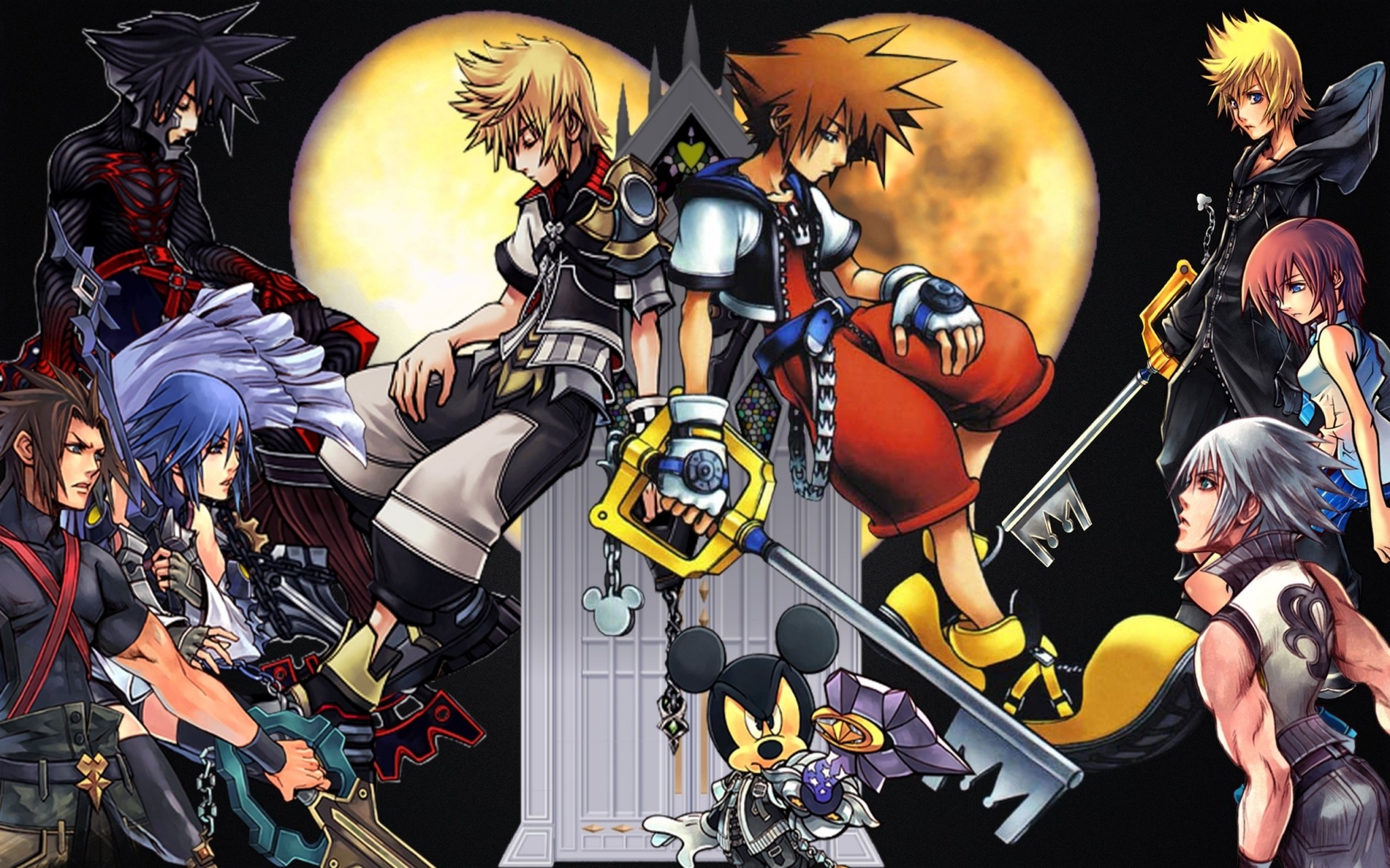 Kingdom Hearts Wallpaper - Kingdom Hearts Wallpaper Pc , HD Wallpaper & Backgrounds