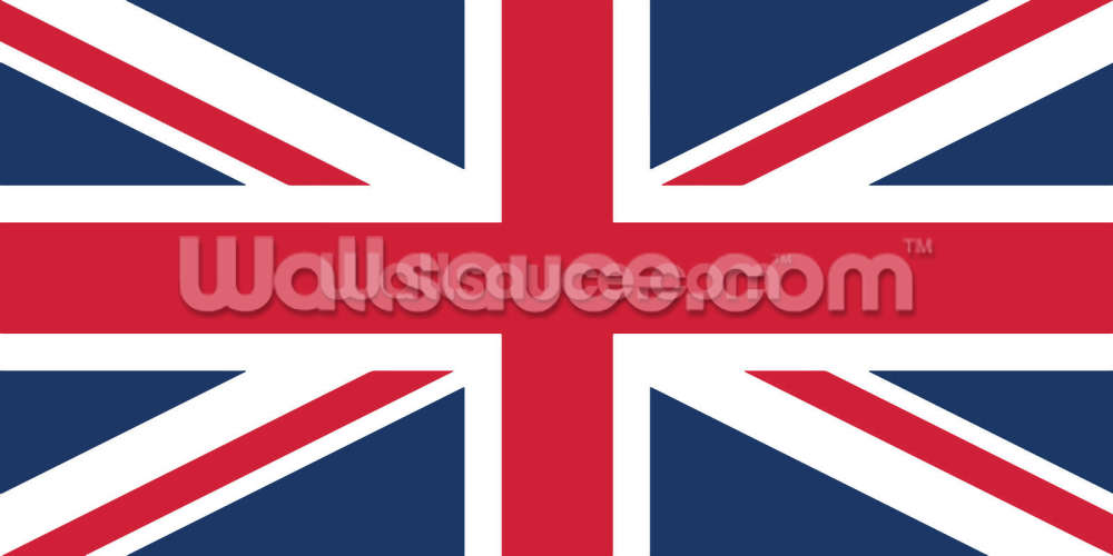 Union Jack Flag Wallpaper Mural - United Kingdom Flag , HD Wallpaper & Backgrounds