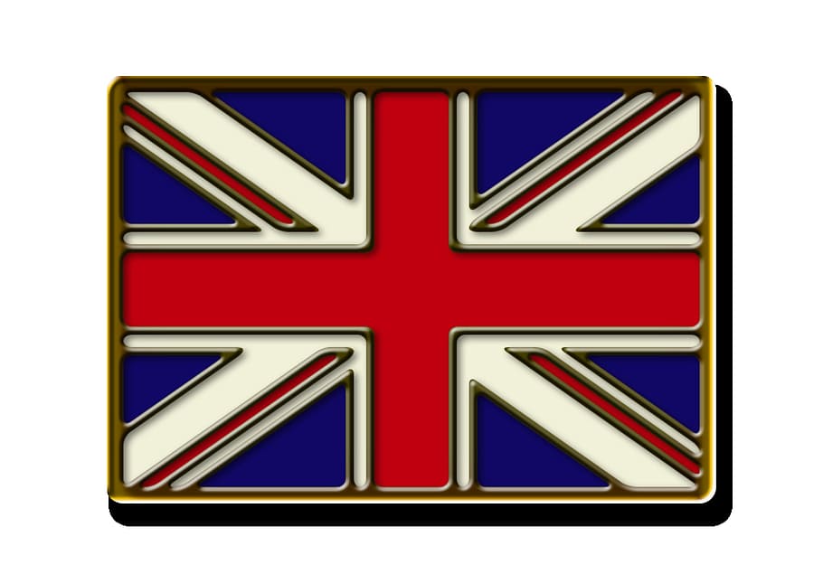 Union, Jack, England, Flag, Graphic, White Background, - Uk Flag To Colour , HD Wallpaper & Backgrounds