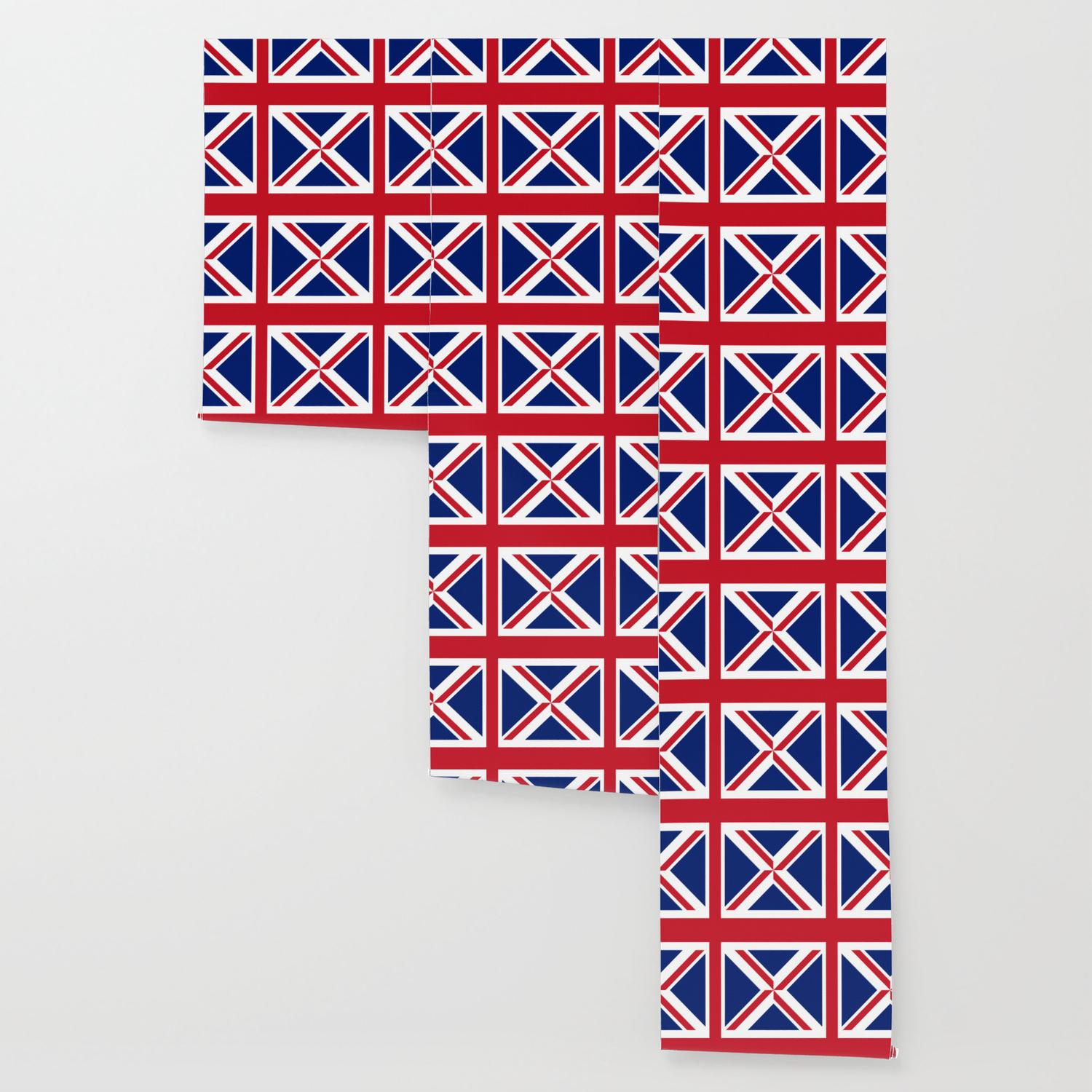 Red White And Blue Trendy London Fashion Uk Flag Union - Triangle , HD Wallpaper & Backgrounds