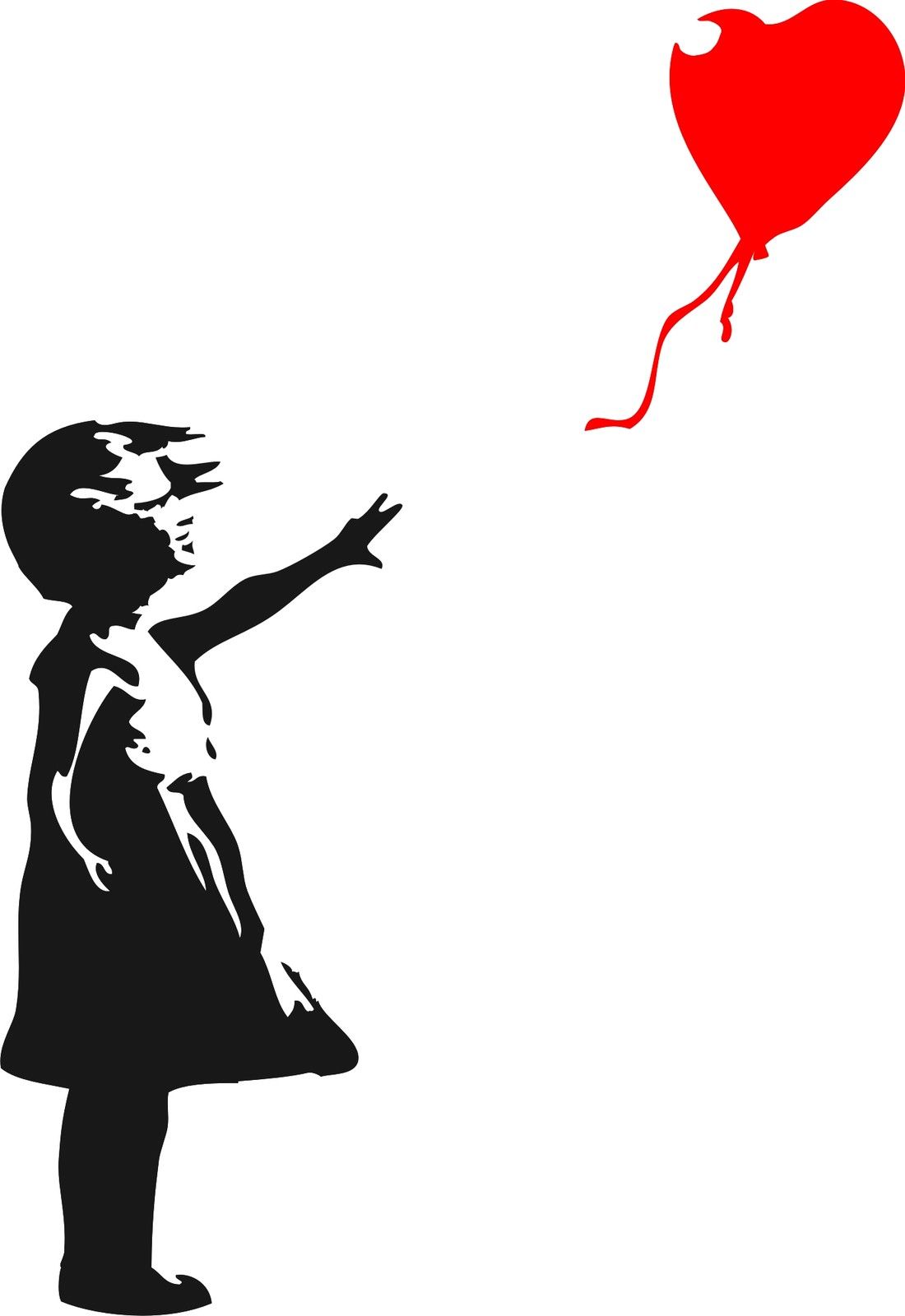 Banksy Balloon Girl , HD Wallpaper & Backgrounds