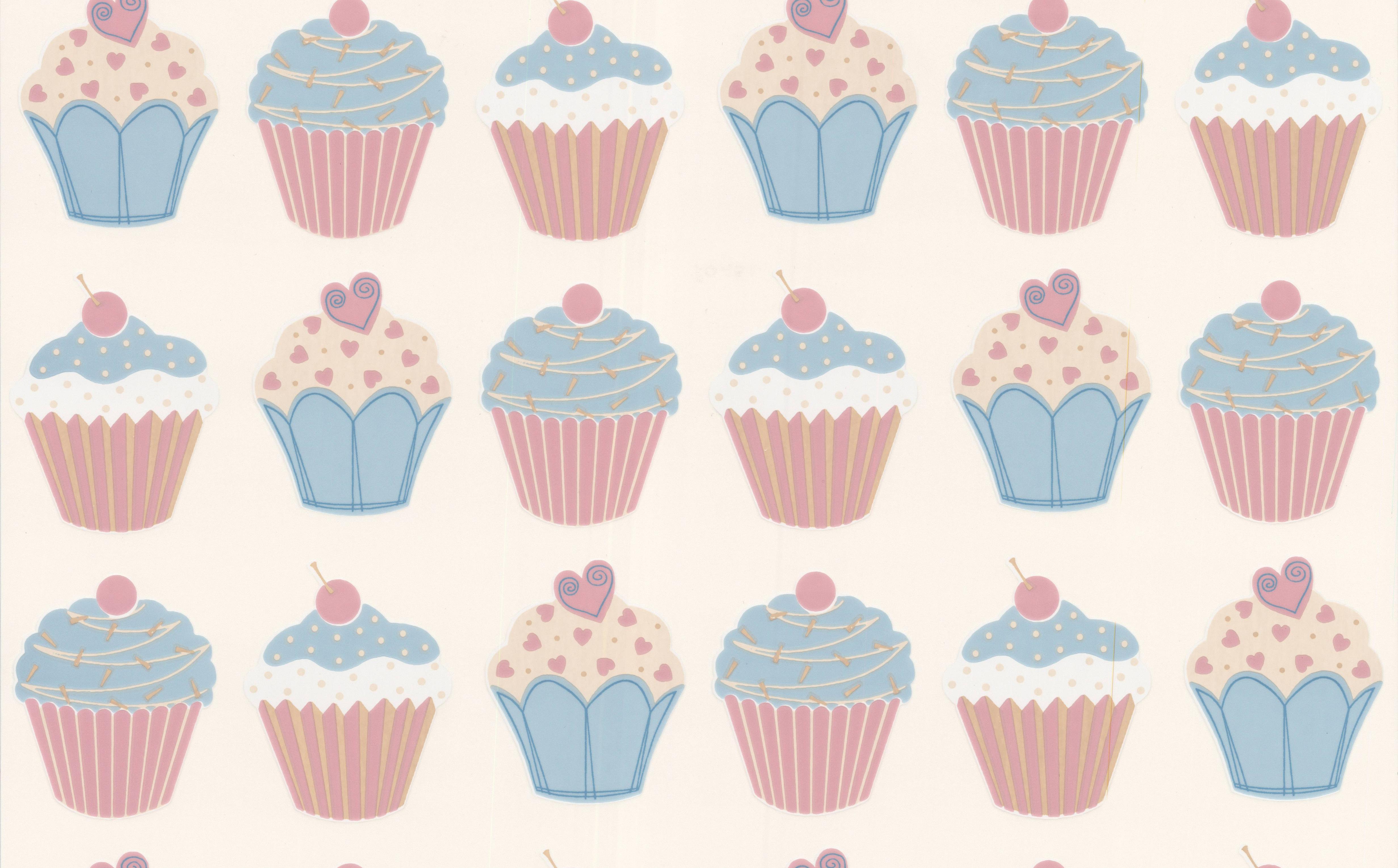 Cupcake Wallpaper Designer Wallcovering Designer Wallpapers - Cupcake , HD Wallpaper & Backgrounds