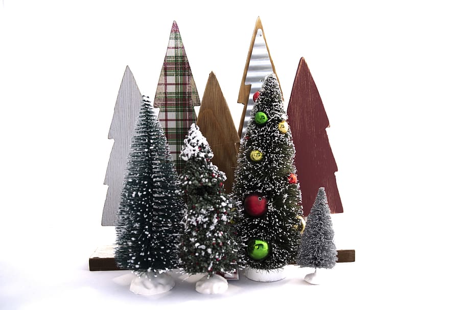 Christmas Tree, Background, Decoration, White, Holiday, - Christmas Tree , HD Wallpaper & Backgrounds