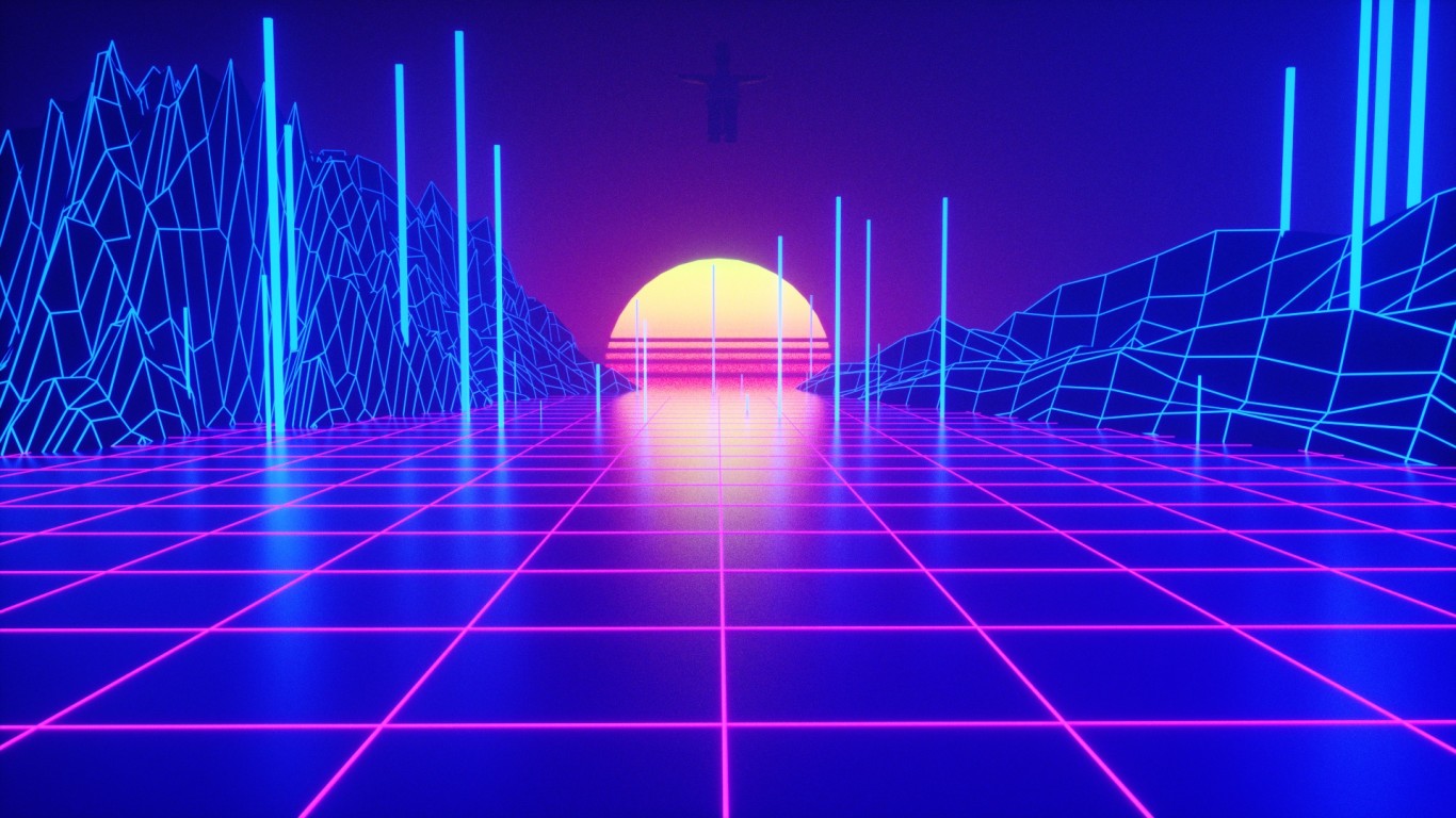 Tron Grid Background , HD Wallpaper & Backgrounds