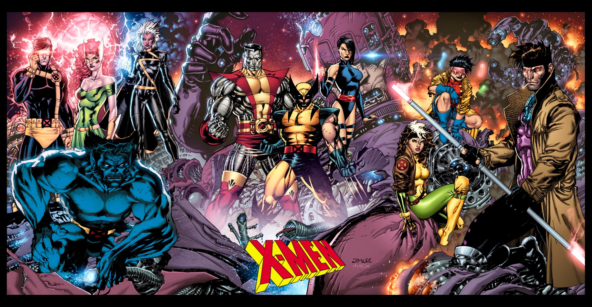 Men Wallpaper X Men Wallpape - X Men Comics Background , HD Wallpaper & Backgrounds