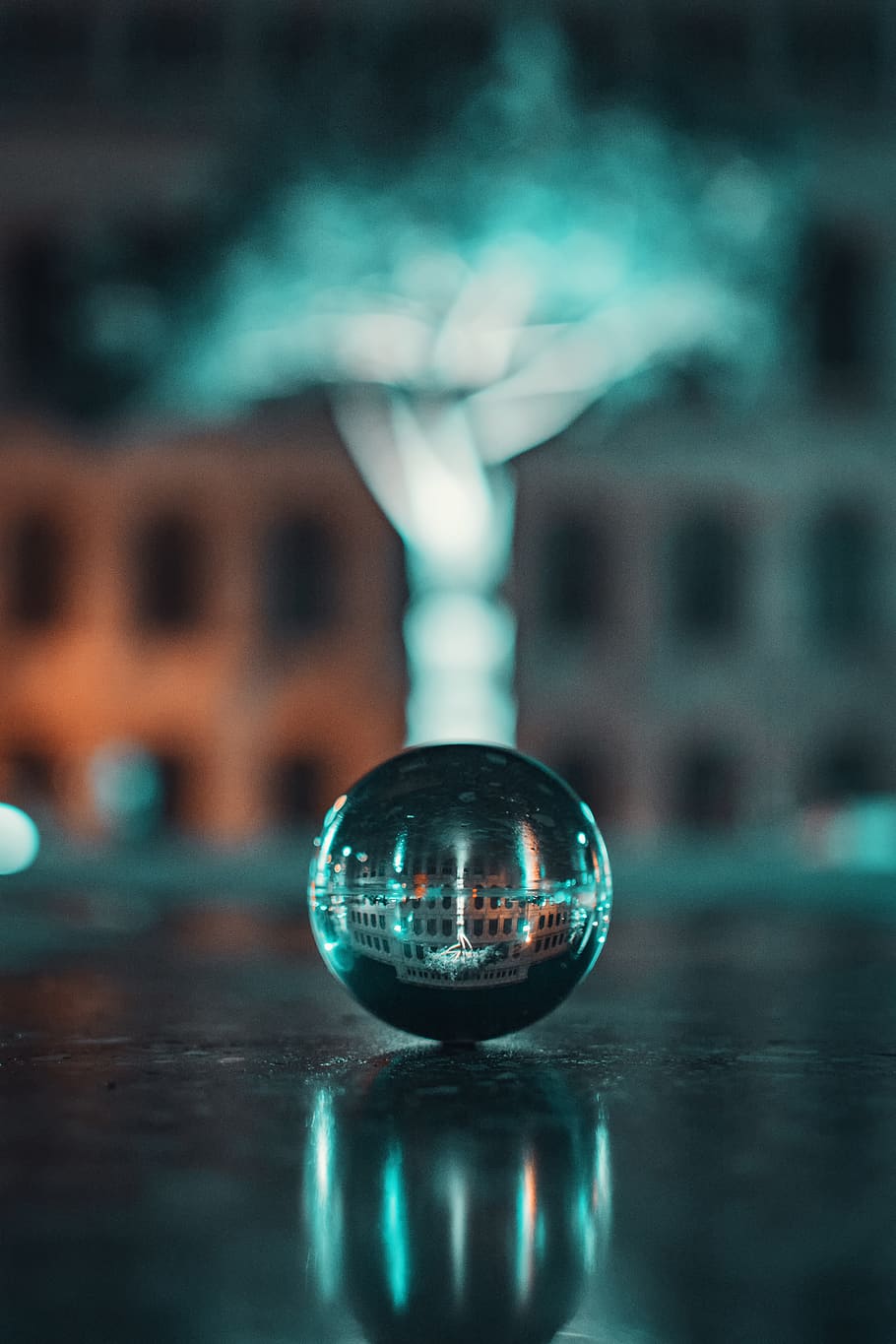 Selective Focus Photography Of Lensball, 4k Wallpaper, - Photography Blur Road 1080p Background Hd , HD Wallpaper & Backgrounds