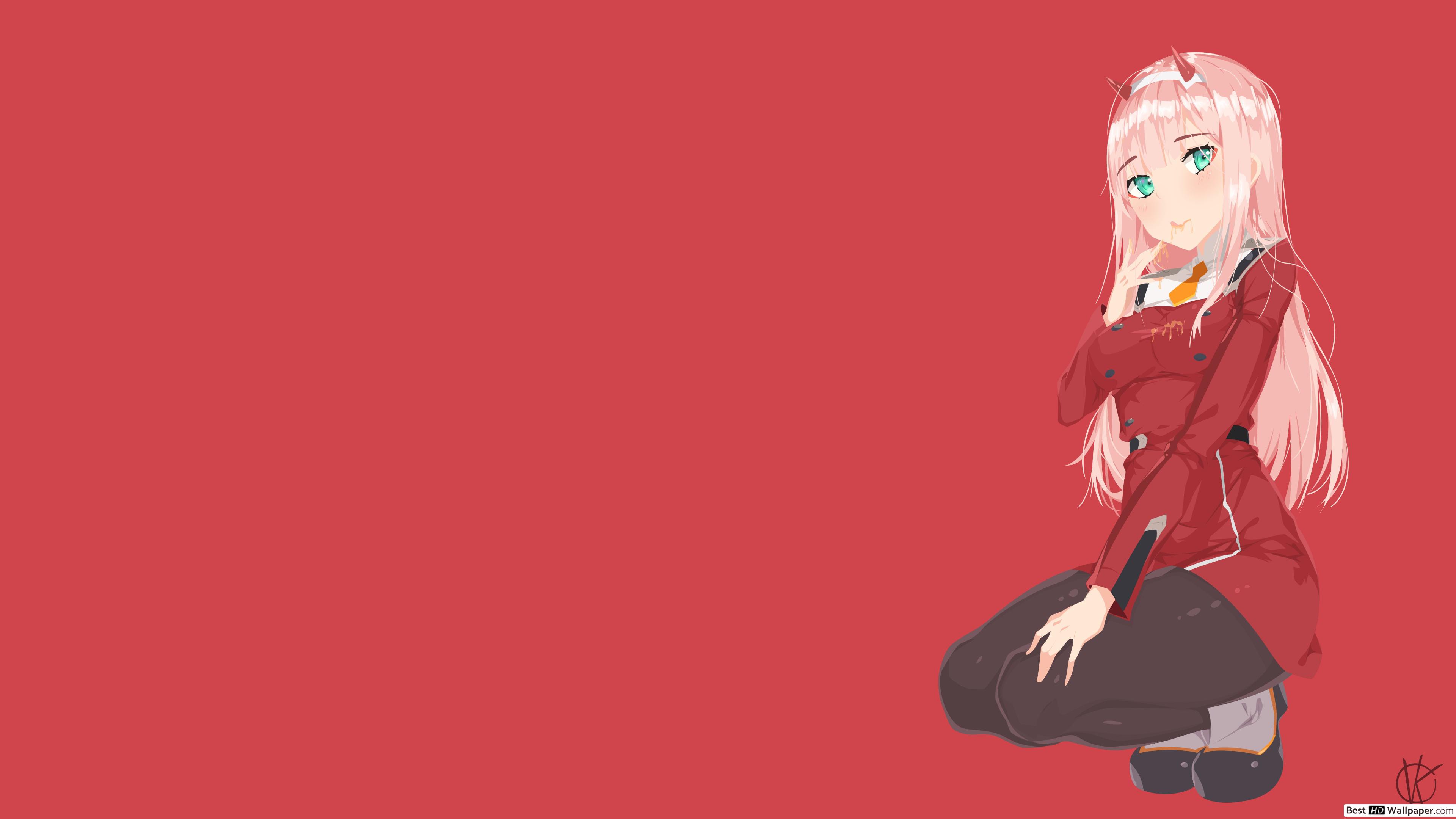 Zero Two Wallpaper Iphone , HD Wallpaper & Backgrounds