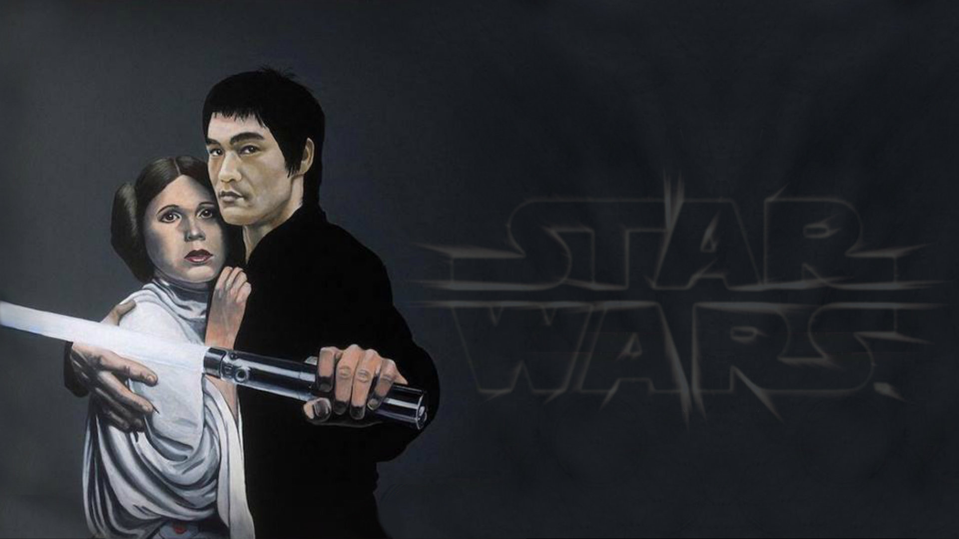 Awesome Bruce Lee Free Wallpaper Id - Bruce Lee Star Wars , HD Wallpaper & Backgrounds