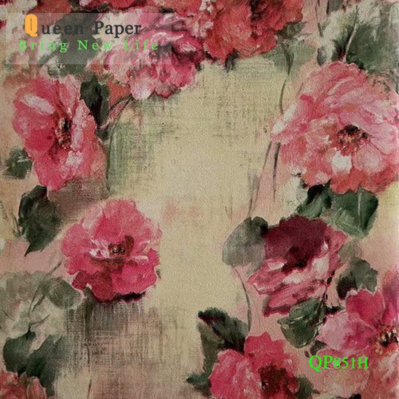 Building Material 3d Wall Paper Home Decor Water Ink - Garden Roses , HD Wallpaper & Backgrounds