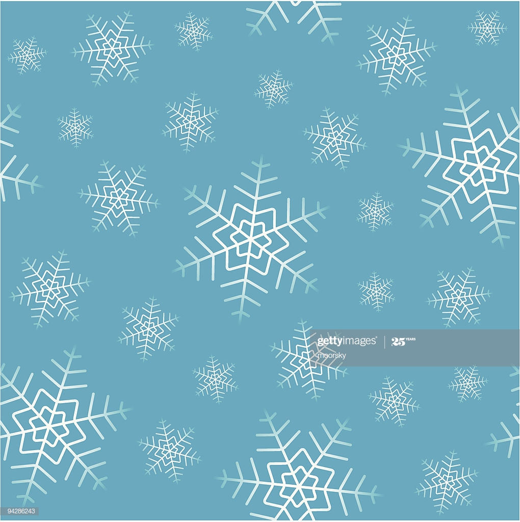 Snowfall Seamless Vector Wallpaper - Graphic Design , HD Wallpaper & Backgrounds