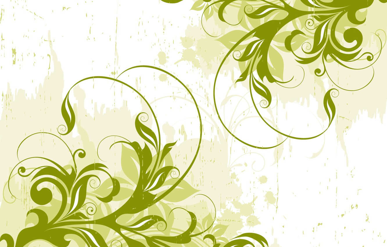 Photo Wallpaper Abstract, Green, Design, Background, - Green Design