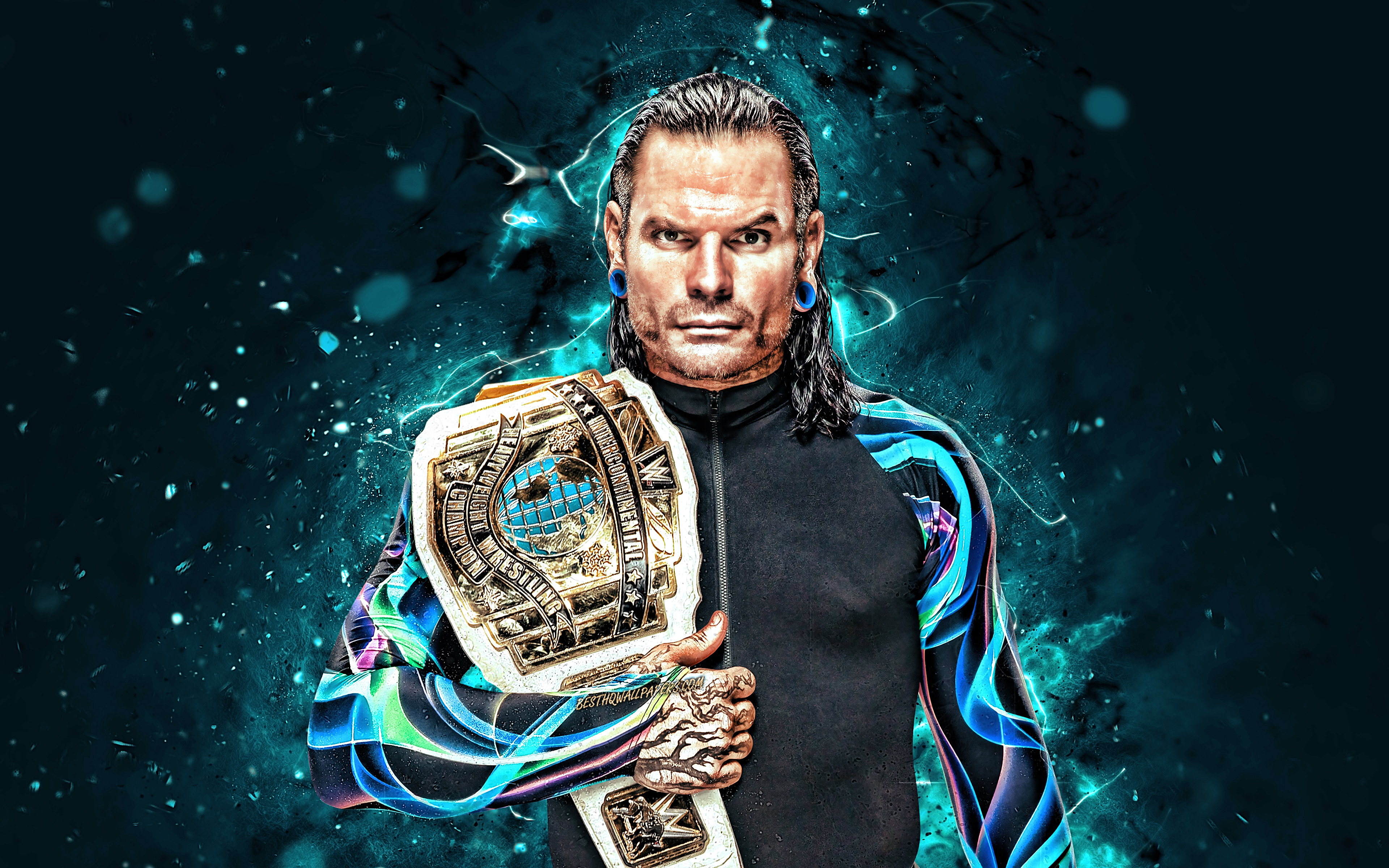 Jeff Hardy, 4k, American Wrestlers, Wwe, Wrestling, - Jeff Hardy , HD Wallpaper & Backgrounds