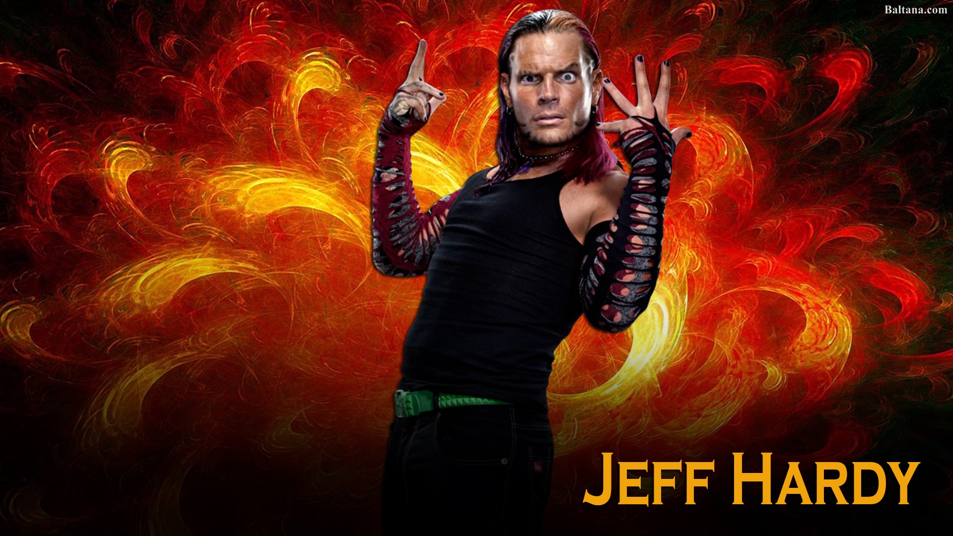Jeff Hardy Hd Wallpaper - Fire Explosion , HD Wallpaper & Backgrounds
